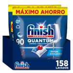 Finish Powerball Quantum 158 Pastillas para lavavajillas (0.14€/dosis) .Limpieza y Brillo Potentes, aroma Regular