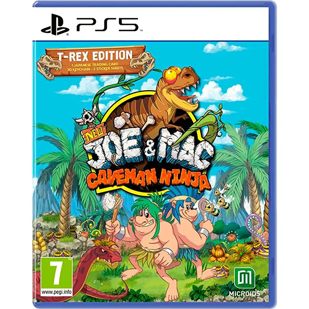 New Joe And Mac Caveman Ninja T-Rex Edition (PS5 - Formato físico)