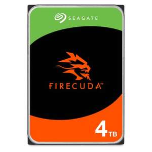 Seagate Technology FireCuda HDD de 4 TB, Disco Duro Interno - 3,5 Pulgadas, CRM, SATA a 6 GB/s, 7200 RPM