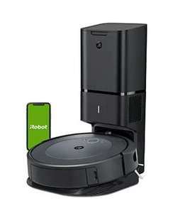 iRobot Roomba i5+, 0.4 l, Autonomía 75 min, Tecnología AeroForce, Control por voz, Negro + Autovaciado de suciedad
