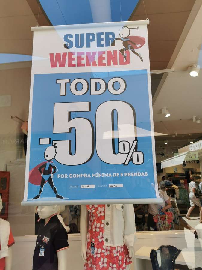 50% en toda la tienda Charanga La Zenia » Chollometro