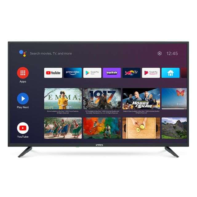 TV LED 109cm (43") Inves 4322GOIN, Google TV, 4K UHD