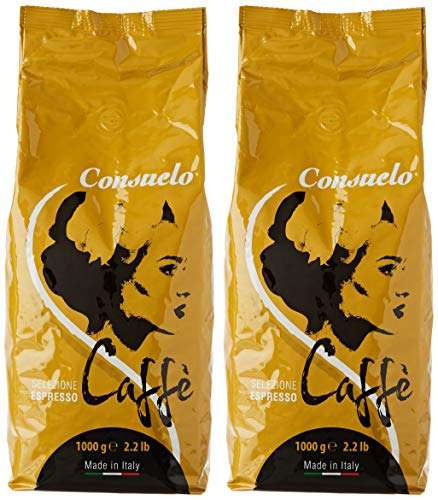 Consuelo Gran Crema Café en grano italiano, 2 x 1kg