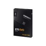 Samsung SSD 870 EVO - Disco duro interno de estado sólido, 2 TB, SATA 560 MB/s, 2,5", Negro