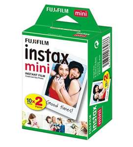 Fujifilm Instax Mini Brillo Película Fotográfica Instantánea (2 x 10 Hojas)