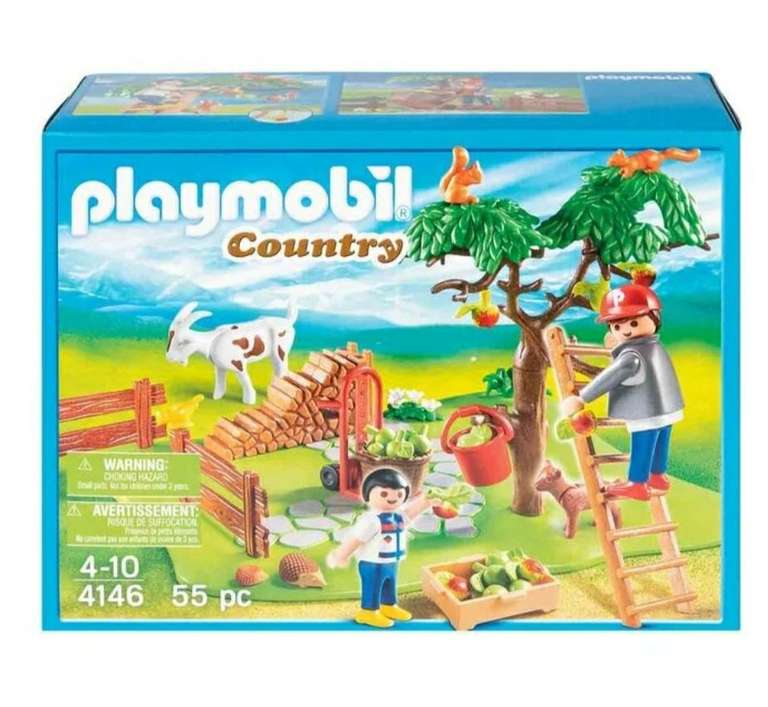 Playmobil set de juegos, knights (4147), fairies (4148), country (4146) y pirates (4139)