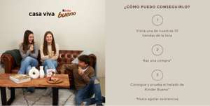 Casa Viva regala un helado Ferrero Rocher gratis con cada compra (BARCELONA, MADRID, VALENCIA Y SEVILLA)