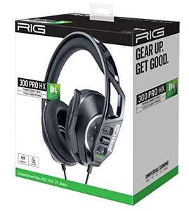 Nacon RIG 300 Pro HX, Auriculares para Juegos para Xbox Series X/S/One, Negro