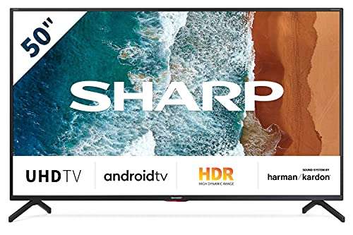 Sharp 43BN6EA Android TV 108 cm (43") 4K Ultra HD LED TV (Smart TV, Harman Kardon, Dolby Atmos)
