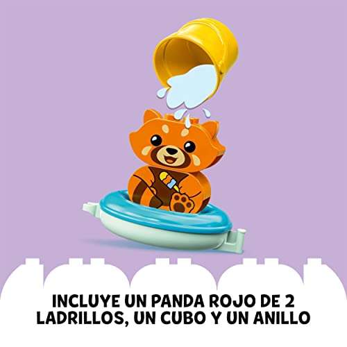 LEGO 10964 Duplo Diversión en el Baño: Panda Rojo Flotante