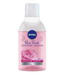 NIVEA Rose Touch - Líquido micelar bifásico con agua de rosas para todos los tipos de piel, 400 ml