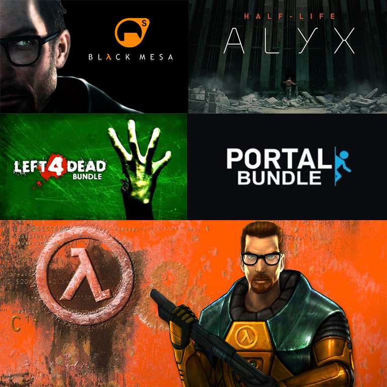 STEAM :: Black Mesa, Sagas (Half-Life, Half-Life: Alyx, Portal, The Orange Box y otros Packs) | VALVE