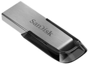 Memoria USB 256 GB - SanDisk Ultra Flair, USB 3.0, 150 MB/s, Compatible USB 2.0, Con SecureAccess, Plata