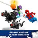 LEGO 76279 Marvel Coche de Carreras de Spider-Man y Duende Verde Venomizado