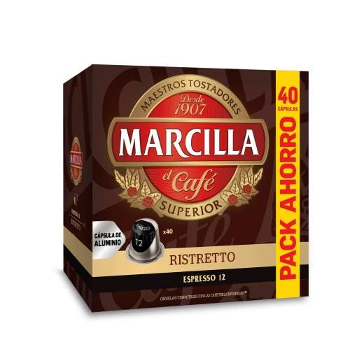 3x2 en Carrefour en capsulas de café Marcilla