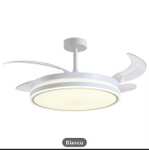 BEL AIR HOME - Ventilador de Techo ATENAS con Motor DC Silencioso - 108 cm de Diámetro, 3 Temperaturas de Luz