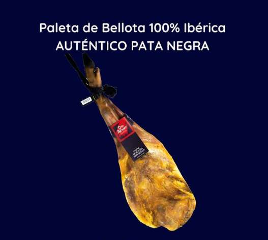 Paleta de bellota 100% Ibérica de Pata negra