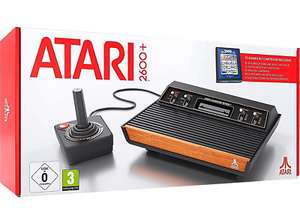 Consola retro - Atari 2600+, 10 juegos, Negro