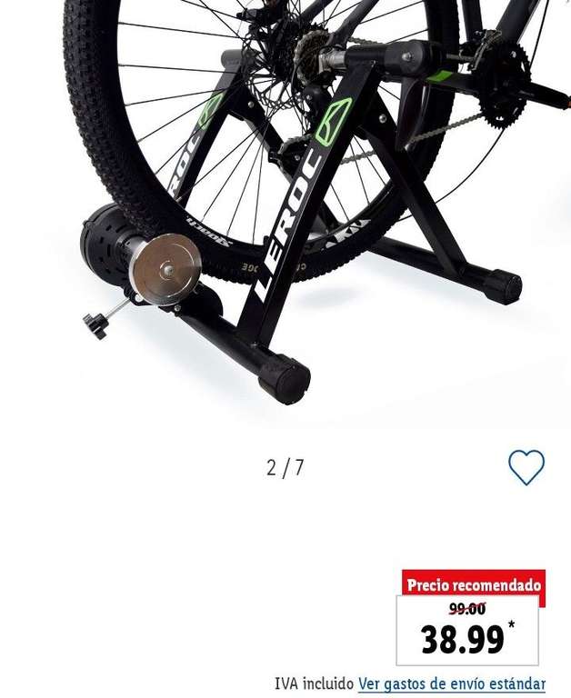 Leroc rodillo para bicicleta