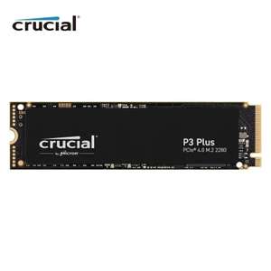 Crucial P3 Plus 500GB PCIe Gen4 3D NAND NVMe M.2 SSD 5000 MB/s
