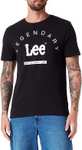 Camiseta Lee hombre blanca o negra