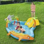 Piscina Hinchable Infantil Bestway Lava Lagoon 265x265x104 cm // Sea Life Play Center 280x257x87 cm