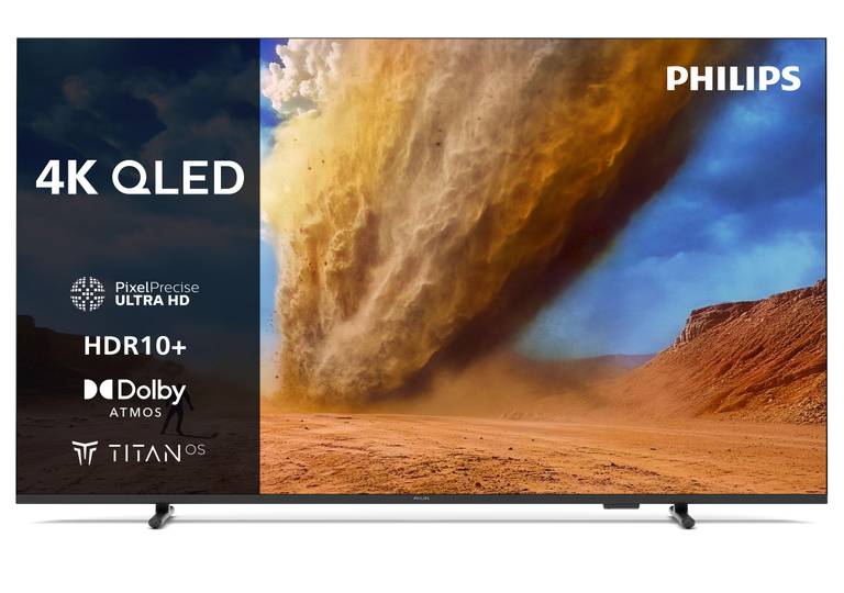 Philips 75PUS7810 Smart TV 4K LED – Pantalla de 75 Pulgadas con Plataforma Titan OS, Pixel Precise Ultra HD y Sonido Dolby Atmos