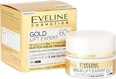 Eveline Cosmetics Gold Lift Expert Crème De Jour/nuit 60 50 Ml, Almond
