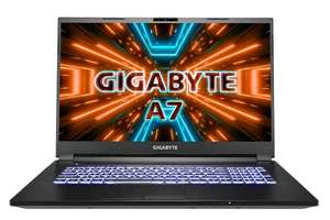 Portátil gaming Gigabyte A7 X1-CDE1130SH Ryzen 9 5900HX/RTX 3070/16GB/512GB NVMe/17.3"