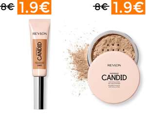Corrector y base de maquillaje REVLON 1.9€ cada uno