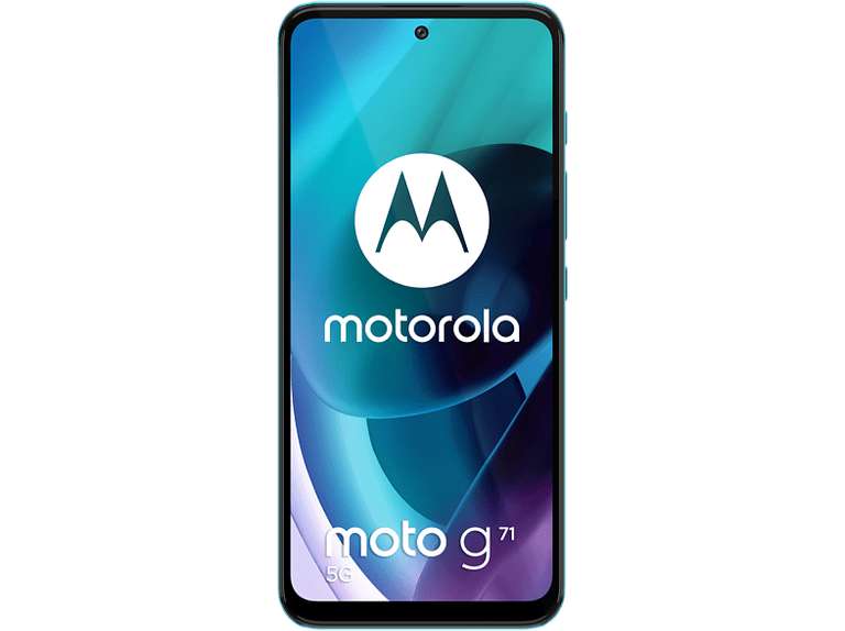 Móvil - Motorola moto g71 5G, Neptune Green, 128 GB, 6 GB RAM, 6.4" FHD+, Snapdragon 695, 5000 mAh, Android 11