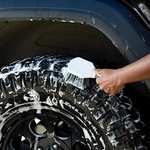 Pack 6 cepillos de cerdas resistentes para limpiar neumáticos, ruedas y más