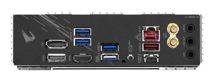 GigaByte B550I Aorus Pro AX - Placa base mini-ITX, socket AM4, con WIFI y Bluetooth