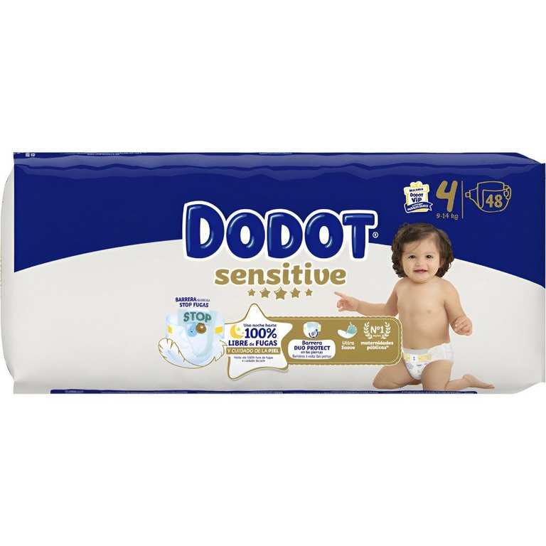 Imagen de Pañales dodot sensitive talla 4 –