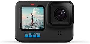 GoPro HERO10 Black - Cámara de acción a Prueba de Agua con LCD Frontal y Pantallas traseras táctiles