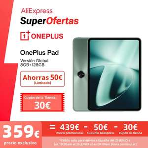 Tablet OnePlus-Pad Versión Global, SUPERVOOC, Sonido Omnibearing, MTK Dimensity 9000, 11,61 ", 144 Hz Pantalla, 67W (envío desde España)