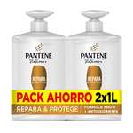 Pantene Champu Repara y Protege - Para pelo seco y dañado - 1 litro x 2