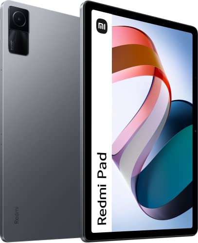 Xiaomi L83 Redmi Pad Tablet, 4 GB - 128 GB, Resolución de 1200 x 2000, Frecuencia de Actualización de 90 Hz, Gris Grafito