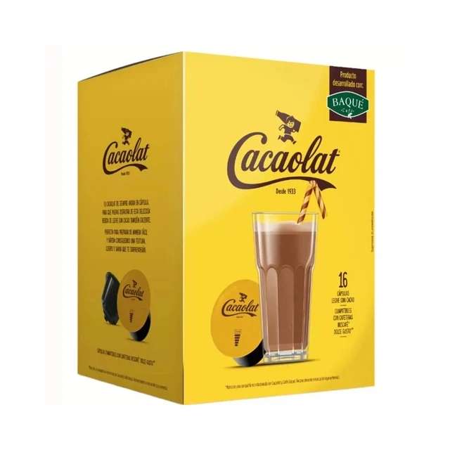 Cacaolat 16 cápsulas Origen&Sensations, compatibles con Dolce Gusto.