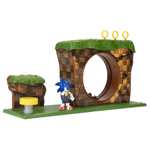 Playset Green Hill Zone con figura Sonic (RECOGIDA EN TIENDA GRATUITA)