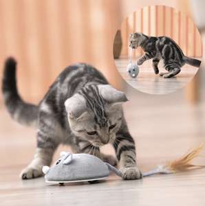 Ratón de juguete con sensor inteligente para gato, ( el 28/5 a las 10:00)