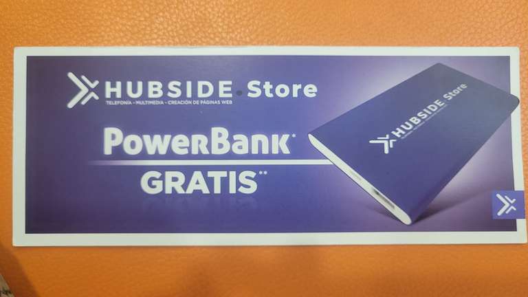 Powerbank Gratis Hubside Store de Nervion Plaza en Sevilla