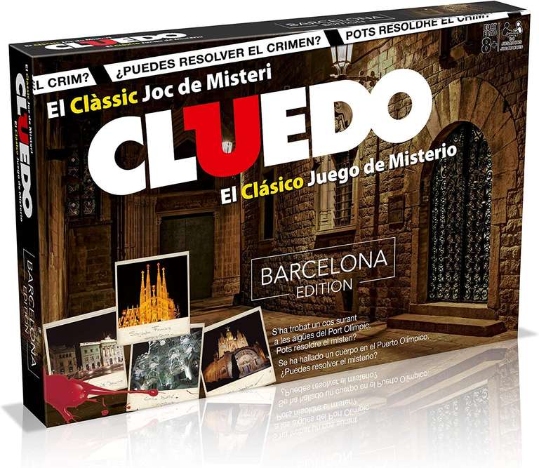 Cluedo "Barcelona Edition" - Juego de Mesa