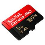 1 TB SanDisk Tarjeta microSDXC Extreme PRO + adaptador SD + RescuePRO Deluxe