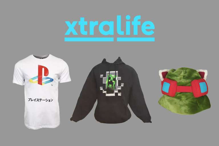 Ropa Gaming en Xtralife - Gorros 2x15€, Camisetas 2x16€, Sudaderas/Jerseys 2x24€