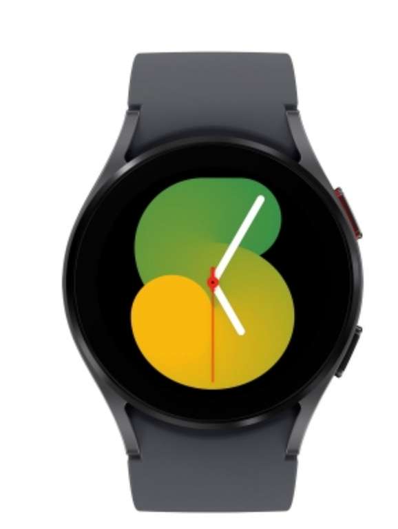 Smartwatch Samsung Galaxy Watch5, 40mm, GPS, 16 Gb, Wifi, Bluetooth 5.2, Negro + CUPÓN DEL 15% (Tb en Rosa)