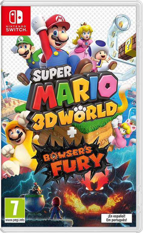 Nintendo Switch Super Mario 3D World + Bowser's Fury.