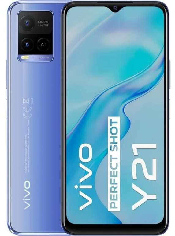 VIVO Y21 Smartphone 4GB/64GB (Azul o blanco)