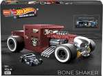 Mega Construx Hot Wheels Bone Shaker Coche de juguete de bloques de construcción, incluye figura, para niños +10 años (Mattel HBD50)