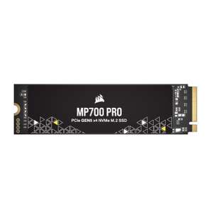 Corsair MP700 Pro 1TB SSD NVMe 2.0 M.2 PCIe Gen5 x4 de 1 TB - M.2 2280 - Lectura Secuencial de hasta 11.700 MB/s - NAND TLC de Alta Densidad